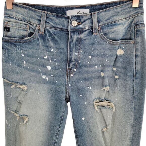 KanCan Hayward High Rise Ripped Boyfriend - Picture 2 of 10